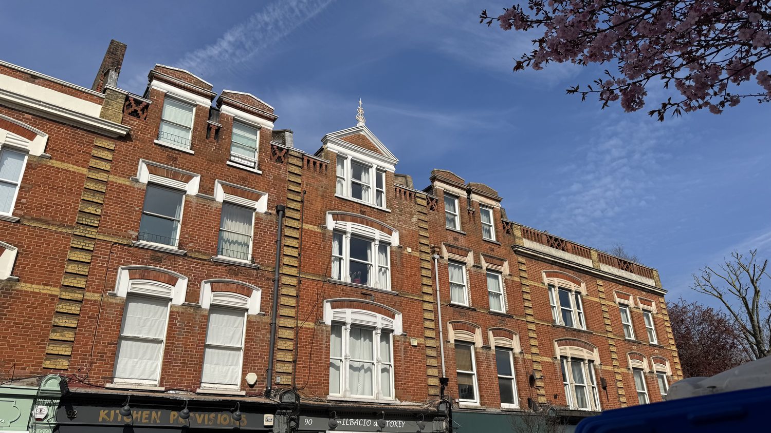 A leak at Stoke Newington: the roof was fine, the brickwork was not